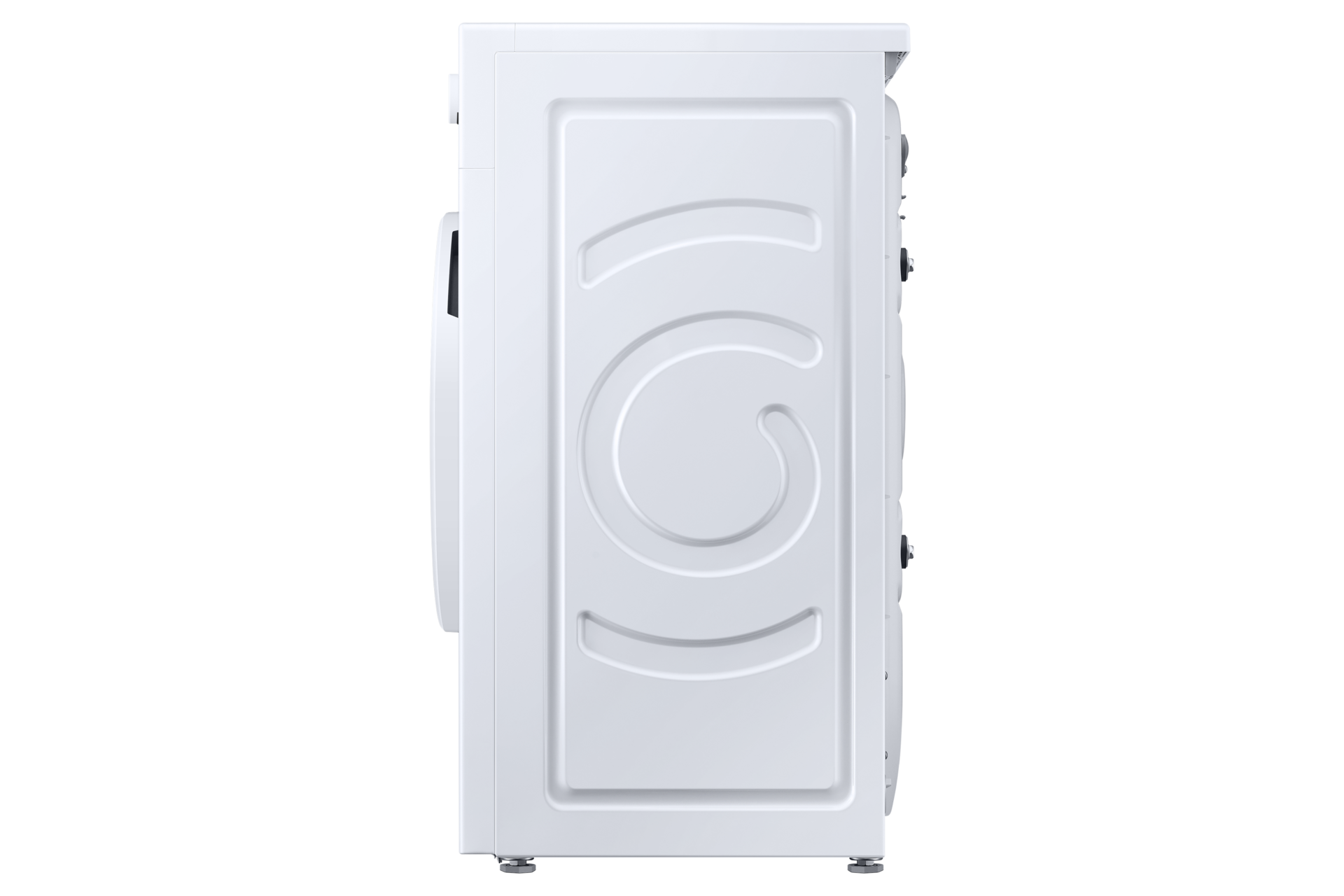 Slim Front Load Washer Hygiene Steam 7kg, 1400rpm WW70FG3M05TWSH R-Side White 