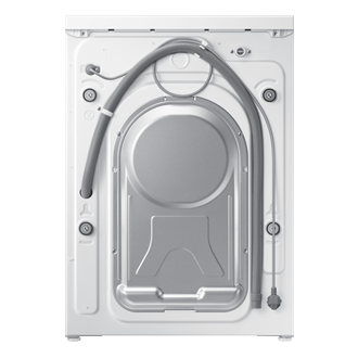 WW80FG5L32AESH Laundry with Grade A Energy Efficiency and AI Ecobubble 8kg Back White 