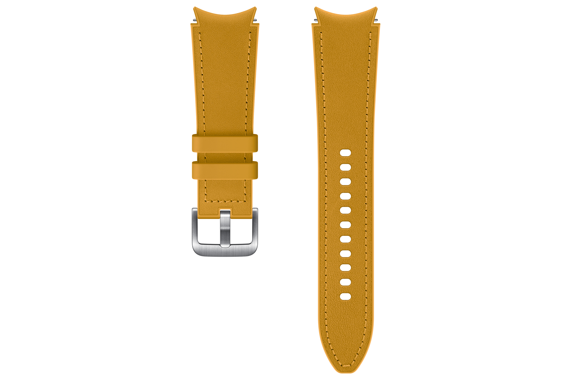 Hybrid Leather Band 20mm M L Mustard Samsung Hong Kong