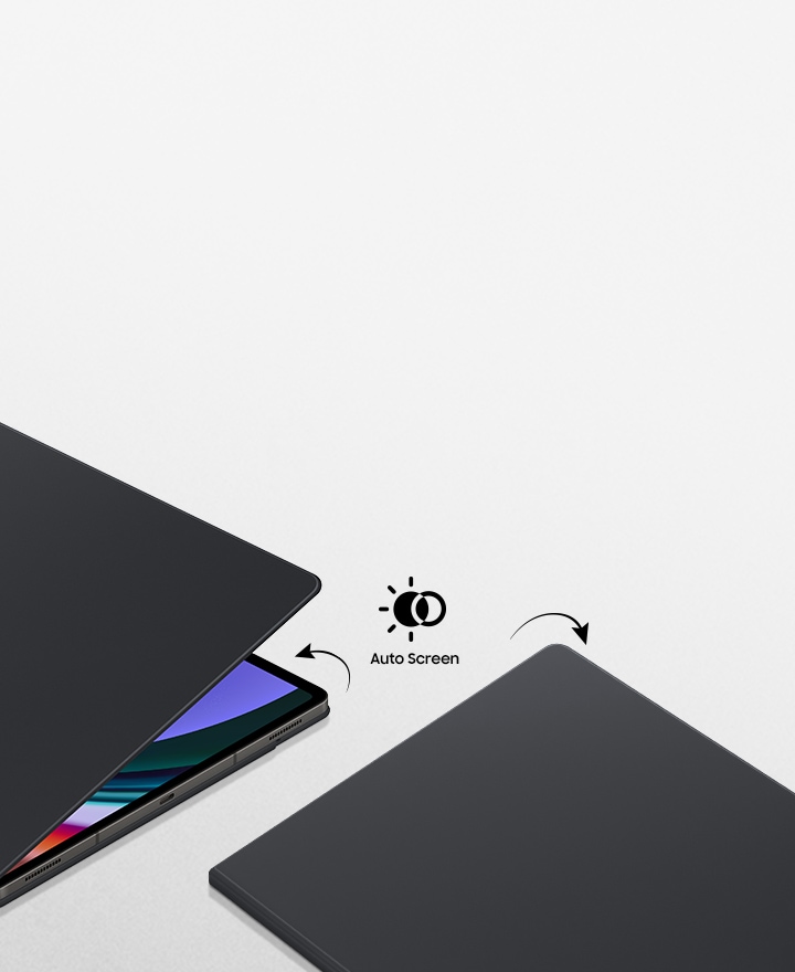 Buy Galaxy Tab S10 Ultra Smart Book Cover Black | Samsung Hong Kong