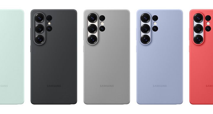 Galaxy S25 Ultra Silicone Case Gray | Samsung Hong Kong