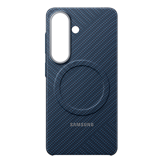 Galaxy S26 Carbon Magnet Case Front2 Dark Blue 