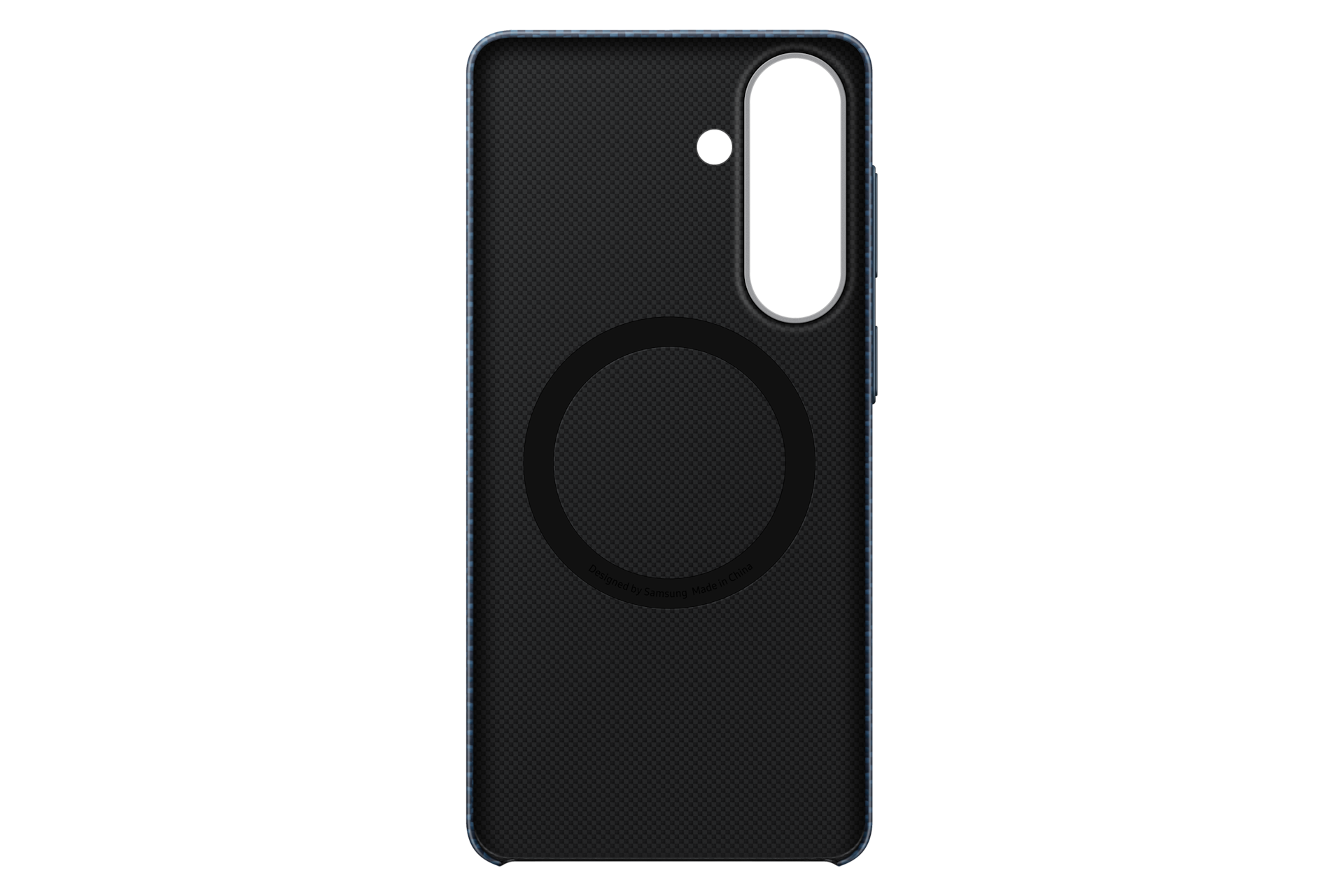 Galaxy S26+ Carbon Magnet Case Back Dark Blue 