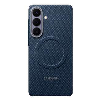 Galaxy S26+ Carbon Magnet Case Front Dark Blue 