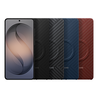 Galaxy S26+ Carbon Magnet Case Set-Cut Red 