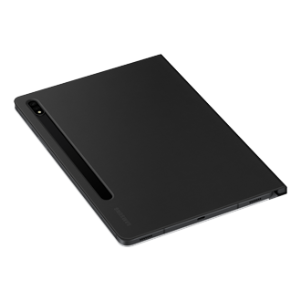 Galaxy Tab S8+ Note View Cover/ブラック [GalPC/タブレット