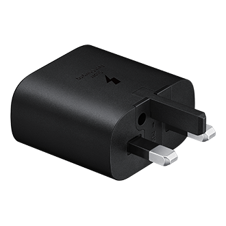 Official Samsung Black PD 25W EU Travel Charger - For Samsung