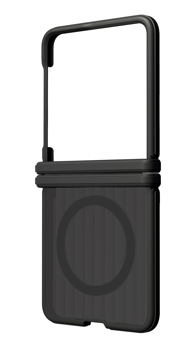 Galaxy Z Flip8 Hybrid Shield Magnet Case Black | Samsung Hong Kong