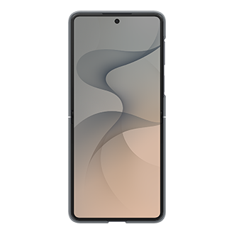 Galaxy Z Flip8 Silicone Ring Magnet Case Back Graphite 