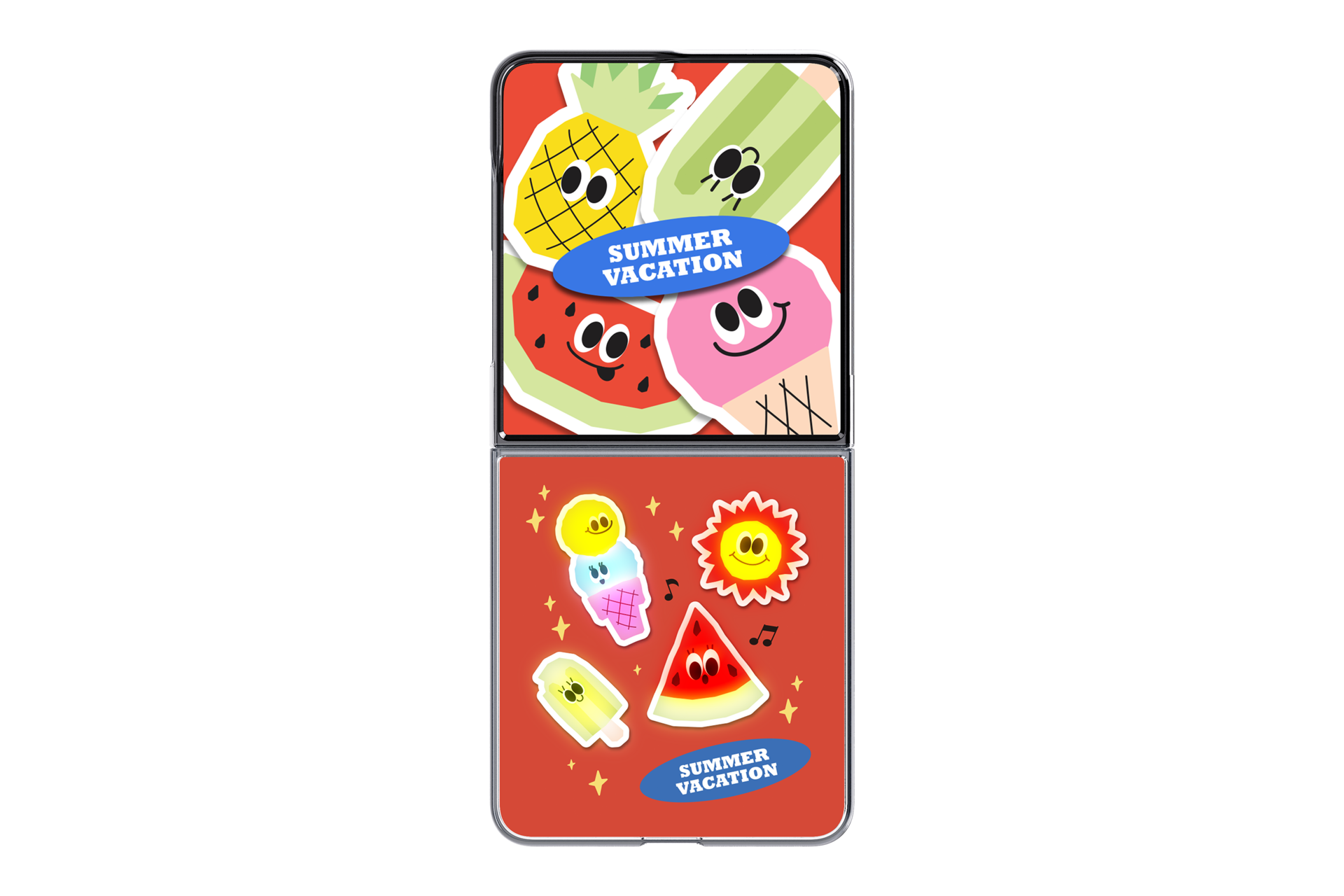 AIRFLIP 配布　サンプル　CD レア Galaxy Z Flip8 Flipsuit Card with Case Summer Vacation Red