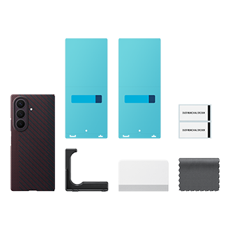 Galaxy Z Fold8 Ultra Carbon Magnet Case Set-Cut Violet 