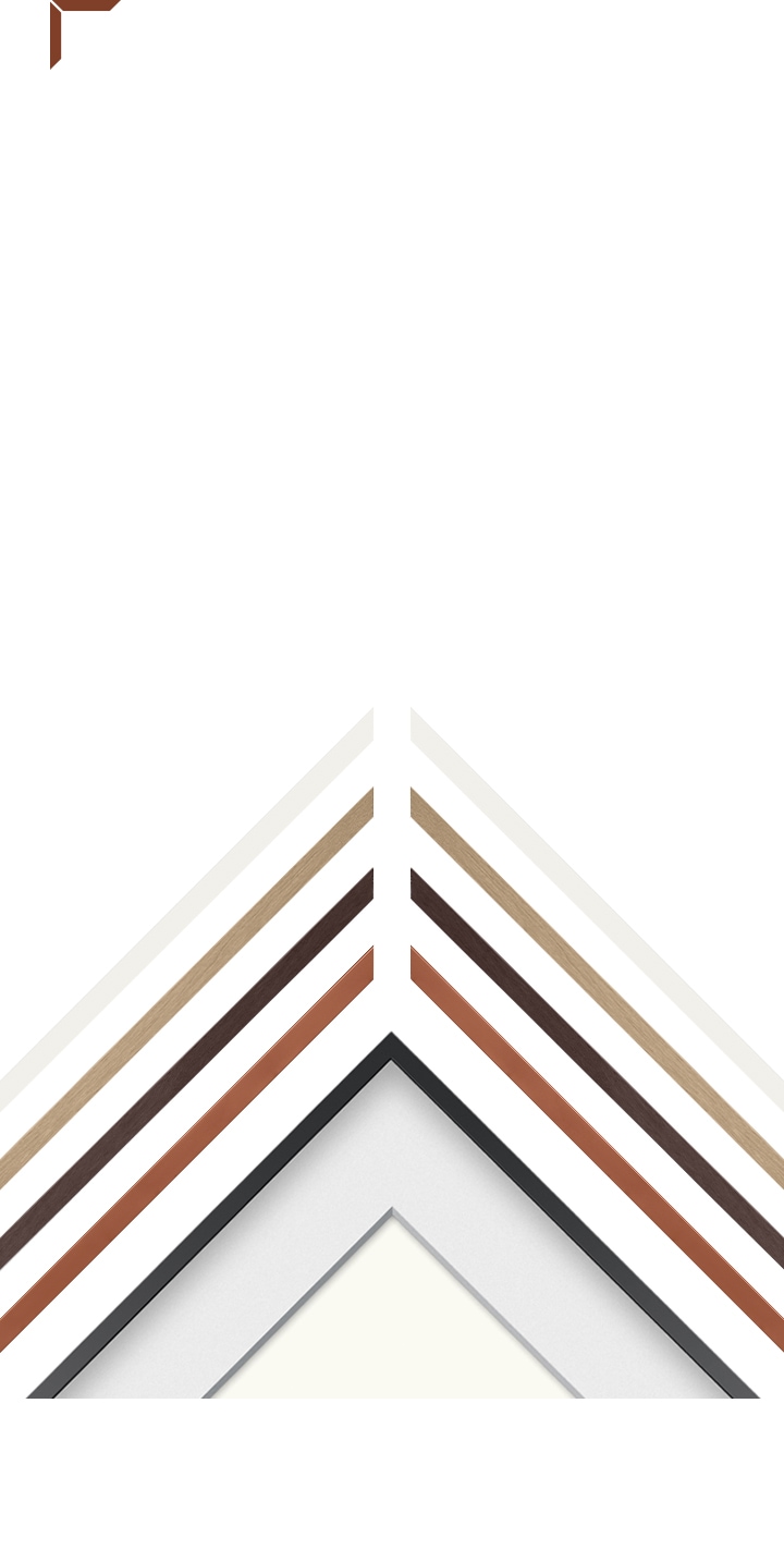 65 Customizable bezel for The Frame TVVG-SCFA | Samsung Hong