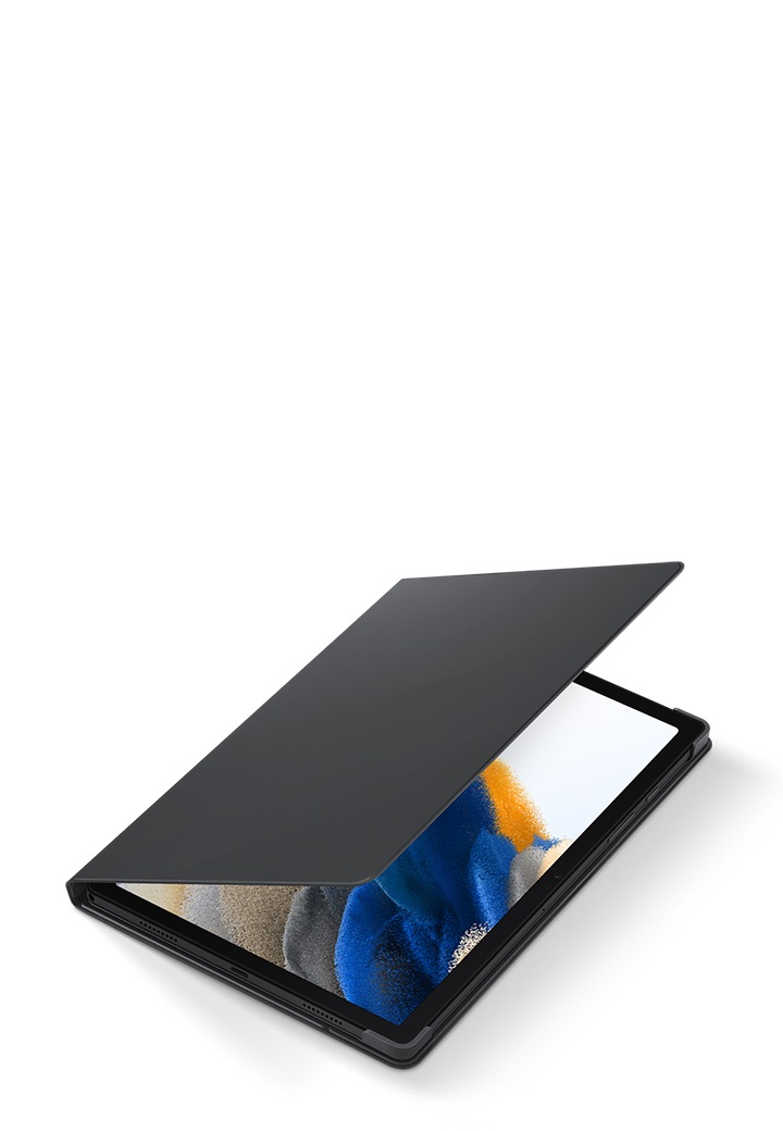 Galaxy Tab A8 Book Cover Gray