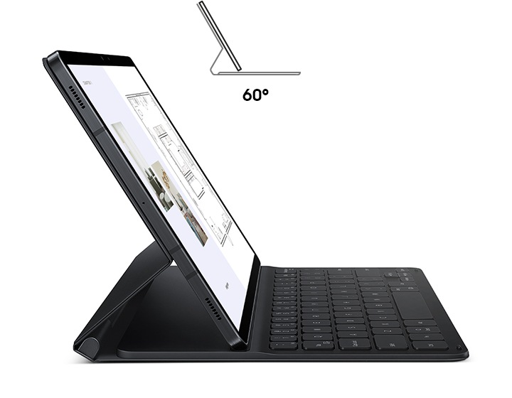 Galaxy Tab S8+ Book Cover Keyboard