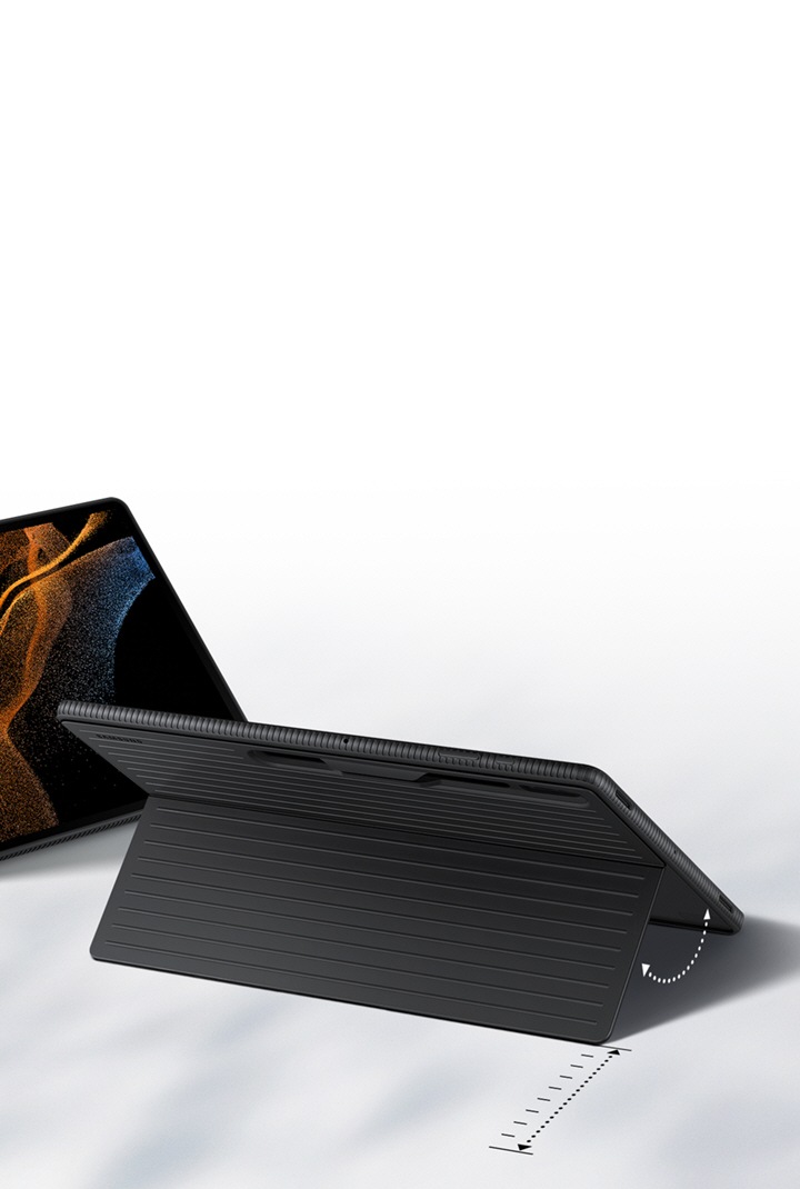 Galaxy Tab S8 Ultra Protective Standing Cover black | Samsung Hong