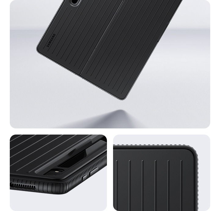 Galaxy Tab S8 Ultra Protective Standing Cover black | Samsung Hong