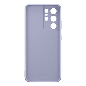 Buy Galaxy S21 Ultra 5g Silicone Cover Violet Samsung Hong Kong