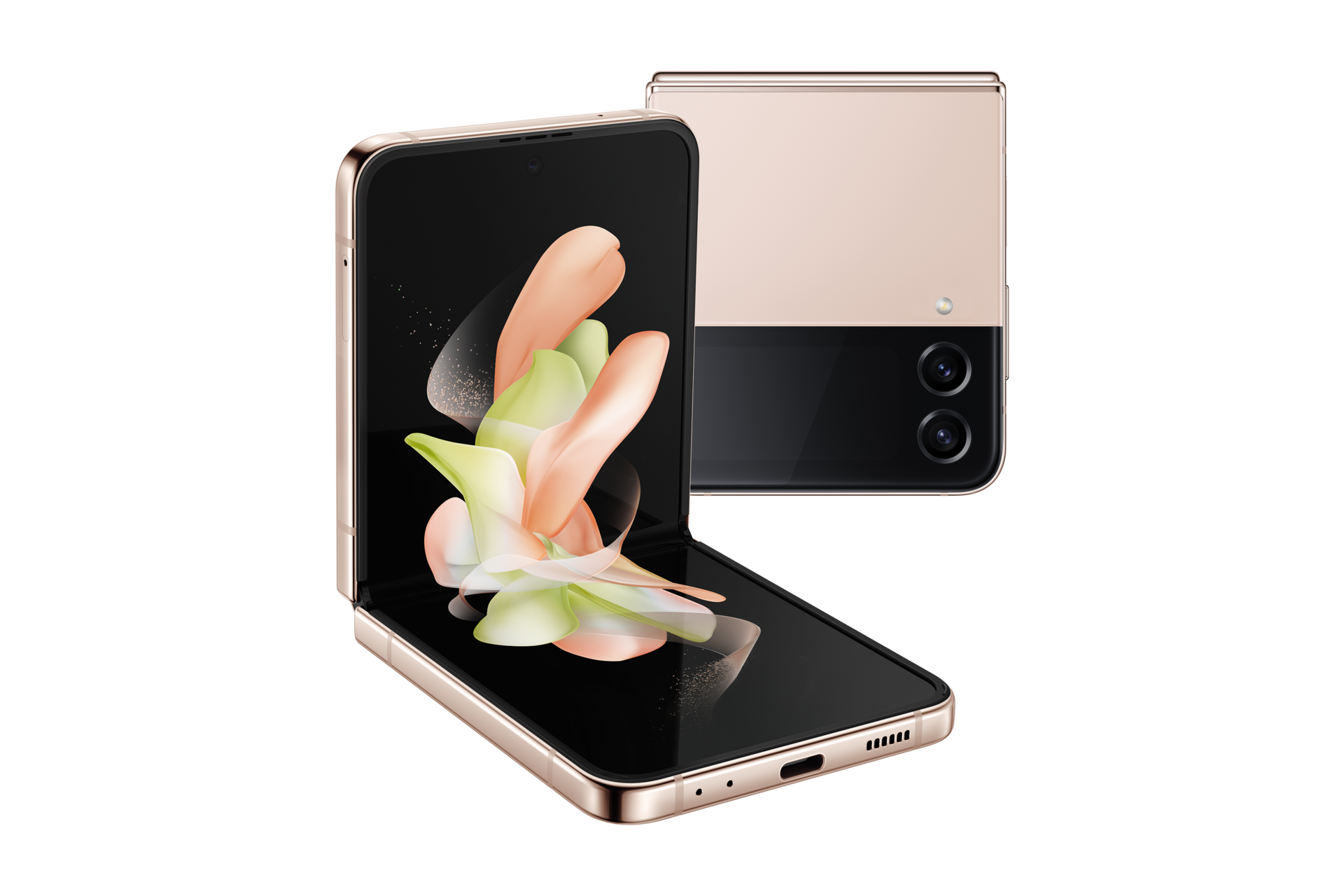 Buy Galaxy Z Flip4 pink-gold 256 GB | Samsung Hong Kong