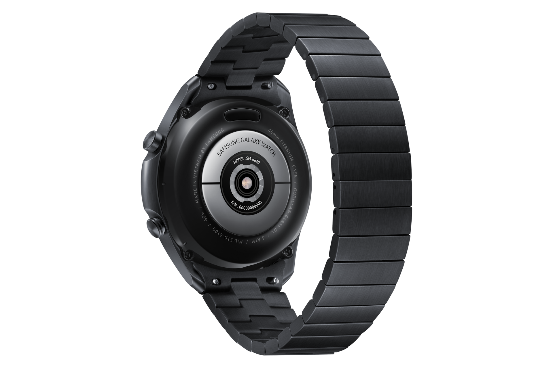 Buy Galaxy Watch3 Titanium 45mm Bluetooth Mystic Black Samsung Hong Kong