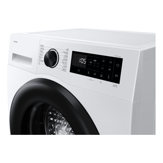 WW80FG5L32AESH Laundry with Grade A Energy Efficiency and AI Ecobubble 8kg Panel-Control White 