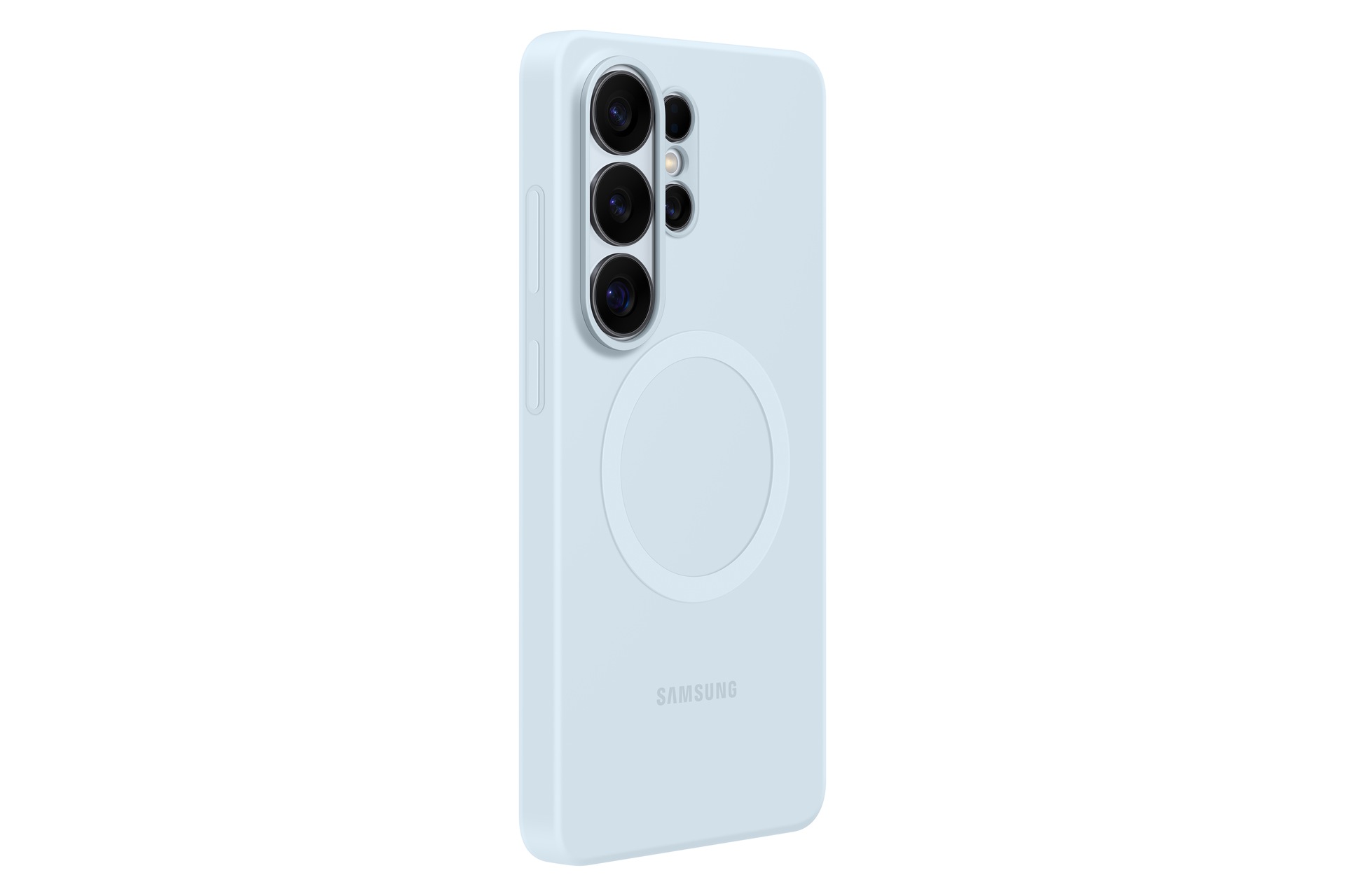 Galaxy S26 Ultra Silikonska magnetna maska Plava