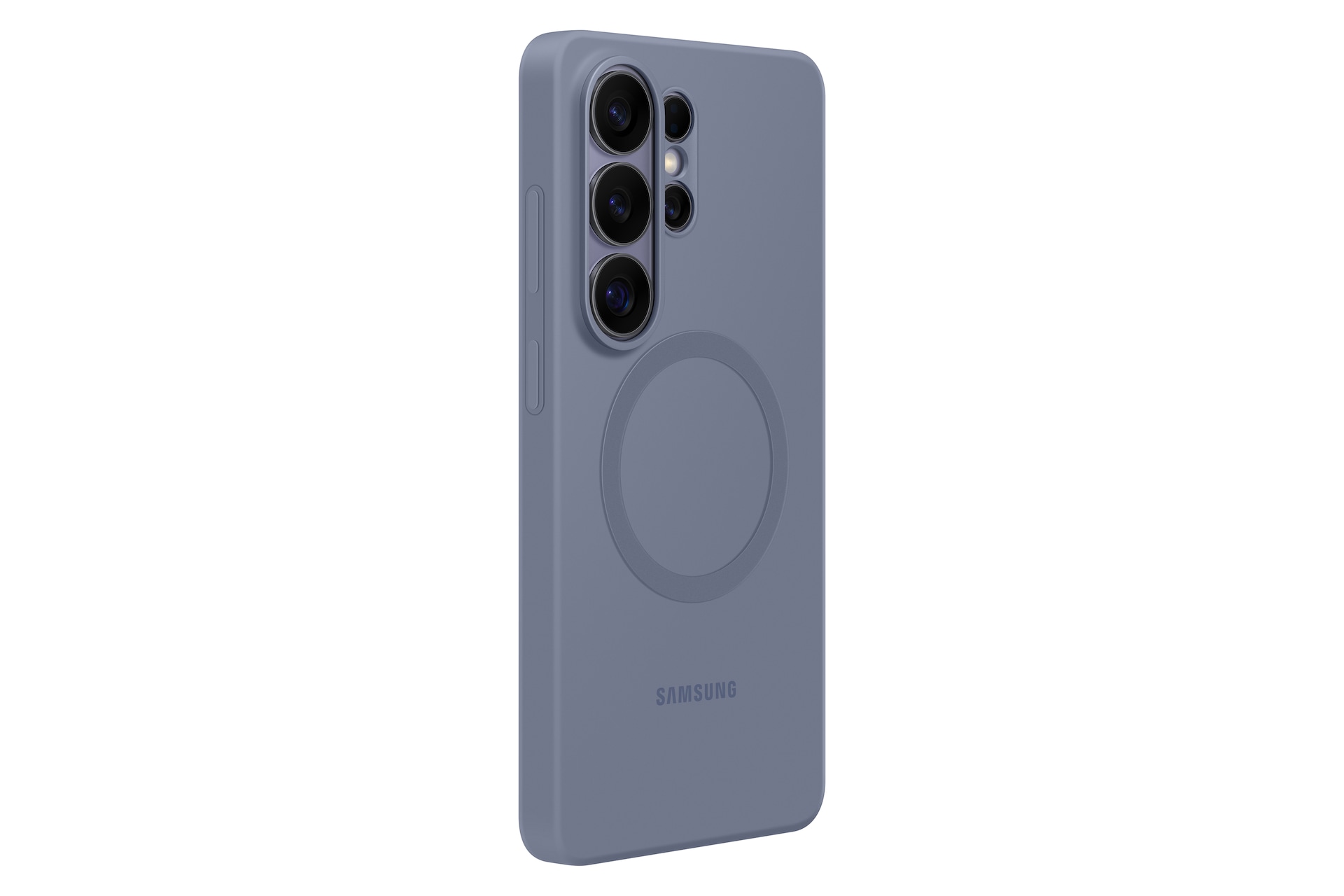 Galaxy S26 Ultra Silikonska magnetna maska Ljubičasta