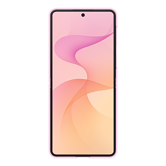 Galaxy Z Flip8 Silikonska magnetna maska s prstenom Back Pink 
