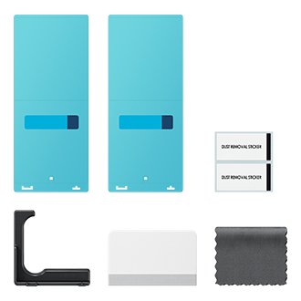 Galaxy Z Fold8 Ultra Antirefleksna folija Set-Cut Transparent 