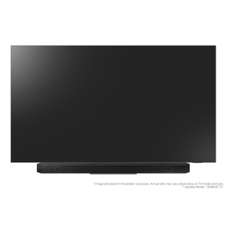 with-tv-front Black