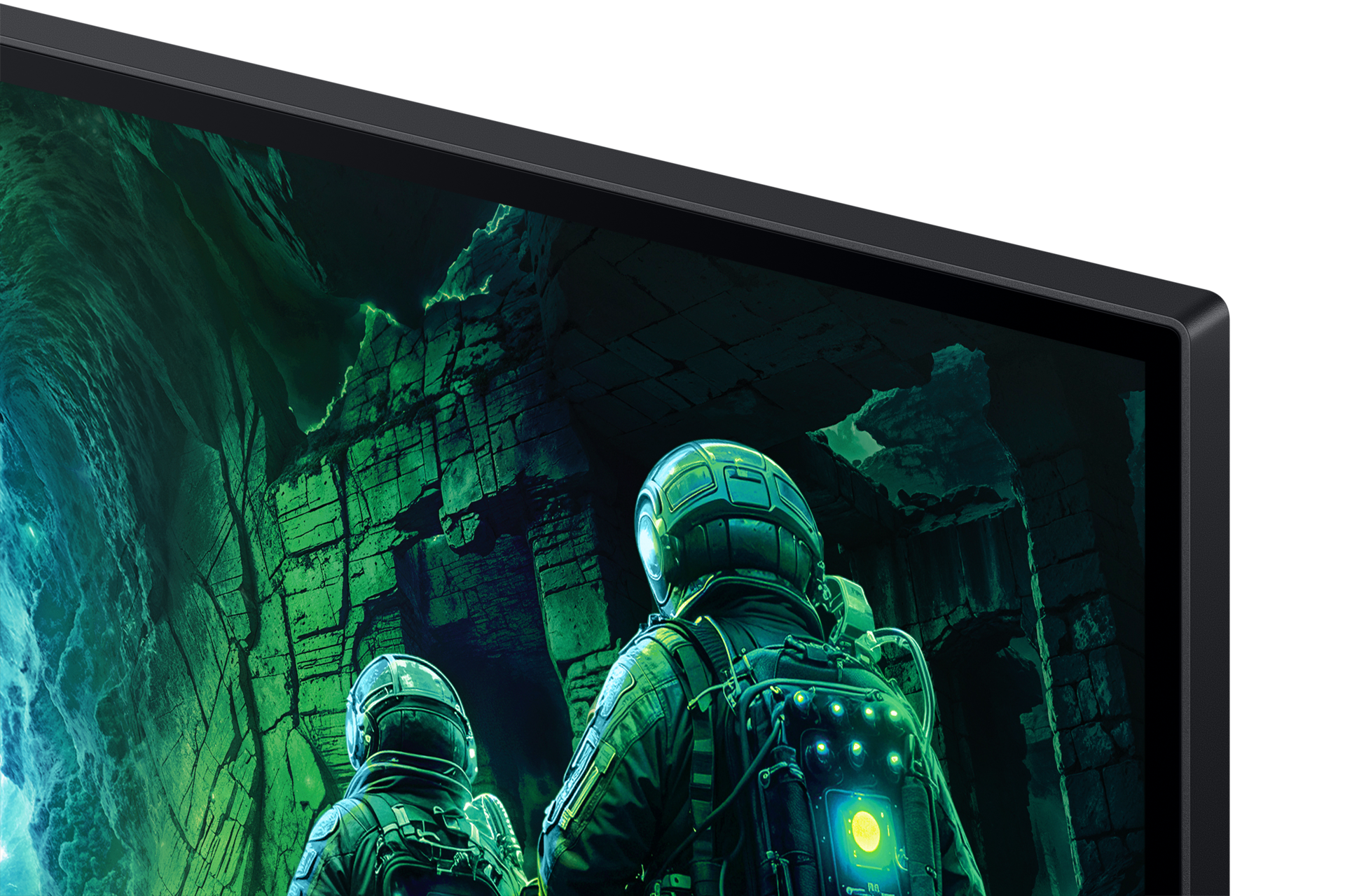 27" QHD Odyssey Gaming Monitor G5 G53F Detail Black 