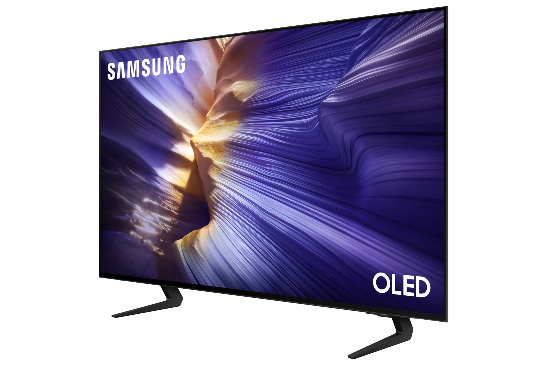 OLED S90F 4K Samsung Vision AI Smart TV (2025) R-Perspective2 Black 