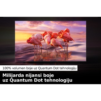 QLED TV Q60B sa stopostotnim volumenom boje može prikazati puni raspon boja
