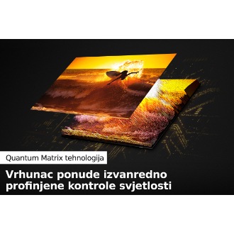 Neo QLED TV QN90B s tehnologijom Quantum Matrix otkriva Vam sjajne detalje i u najtamnijim i u najsvjetlijim scenama.