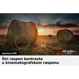 QLED TV Q60B s tehnologijom Quantum HDR može prikazati i najsitnije detalje u slici