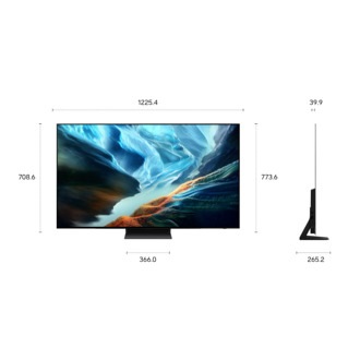 55" OLED S90H 4K Samsung Vision AI Smart TV (2026) Graphite