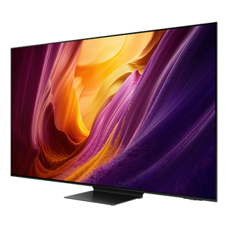 OLED S95H 4K Samsung Vision AI Smart TV (2026) R-Perspective1 Graphite 