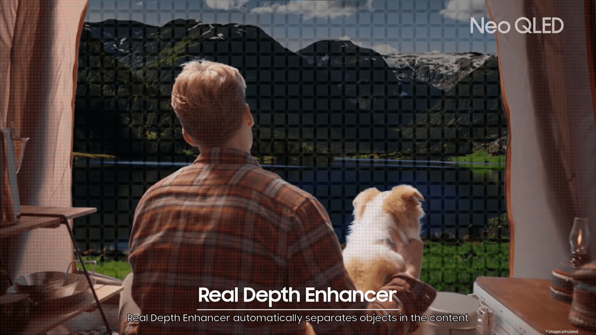 Two of the same images is contrasted next to each other. The one on the left is duller while the one on the right has a deeper 3D-like quality. 