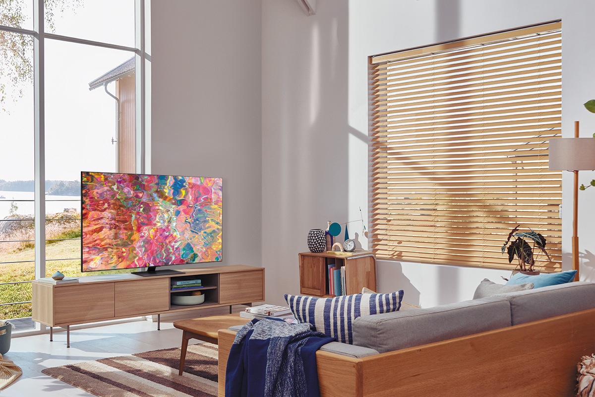 Samsung QLED Q80B s Quantum 4K procesorom prikazuje jasnu sliku