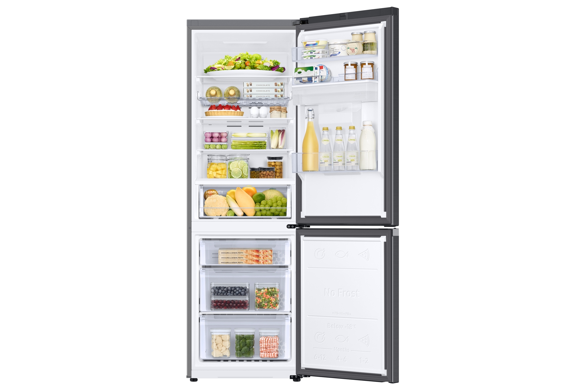 front-open-with-food Black