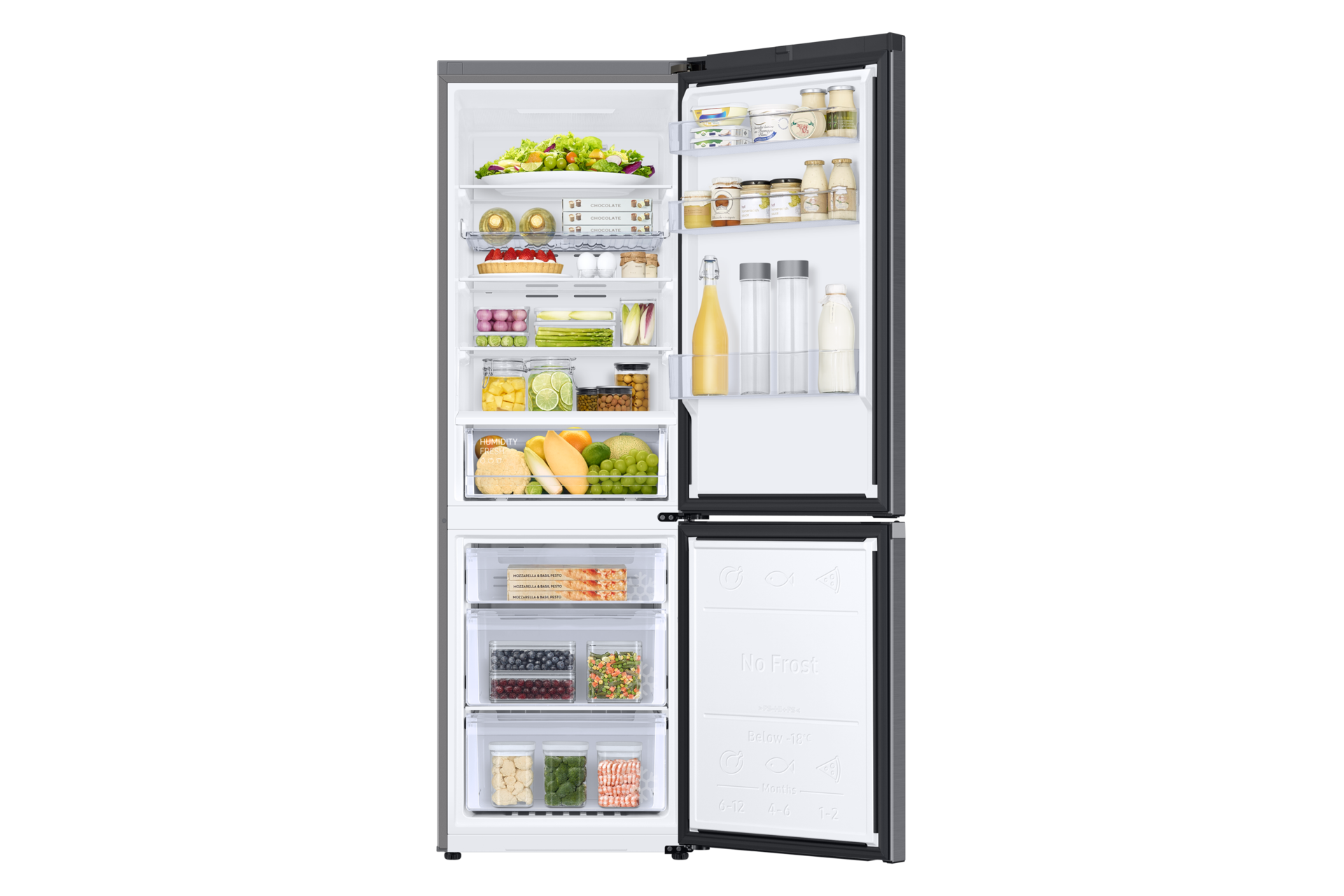 front-open-with-food Black