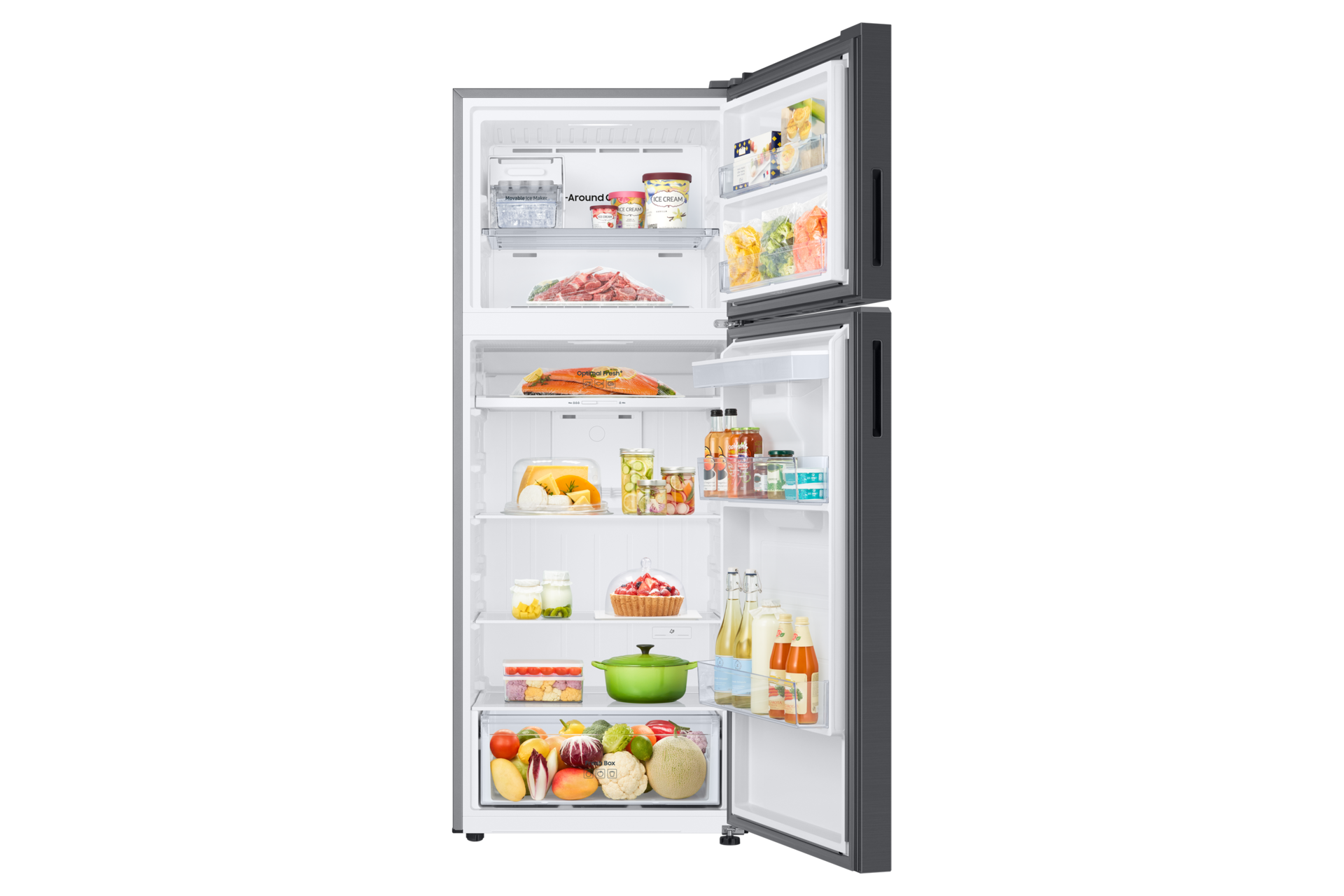 front-open-with-food Black