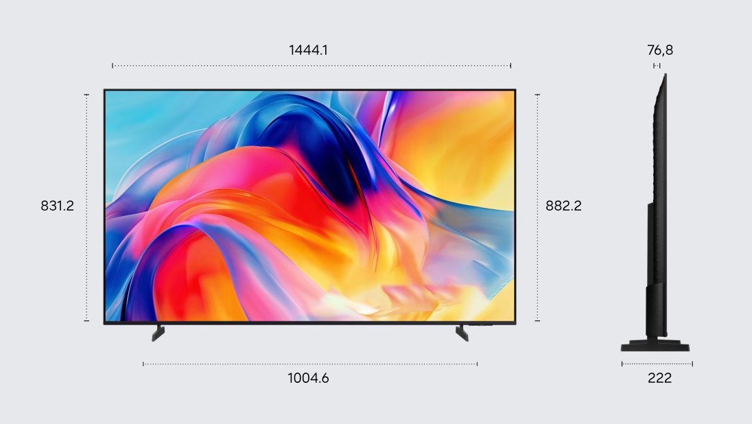 65" Mini LED M70H 4K Samsung Vision AI Smart TV (2026) Titanium Black