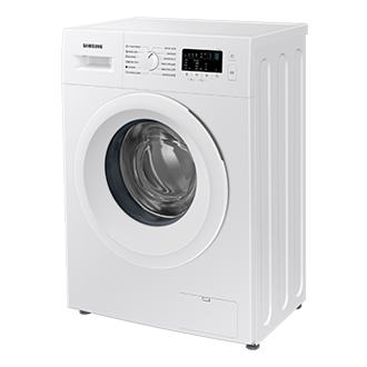 WW3000AM Perilica rublja s prednjim punjenjem s digitalnom inverterskom tehnologijom i higijenskom parom, 6kg R-Perspective White 