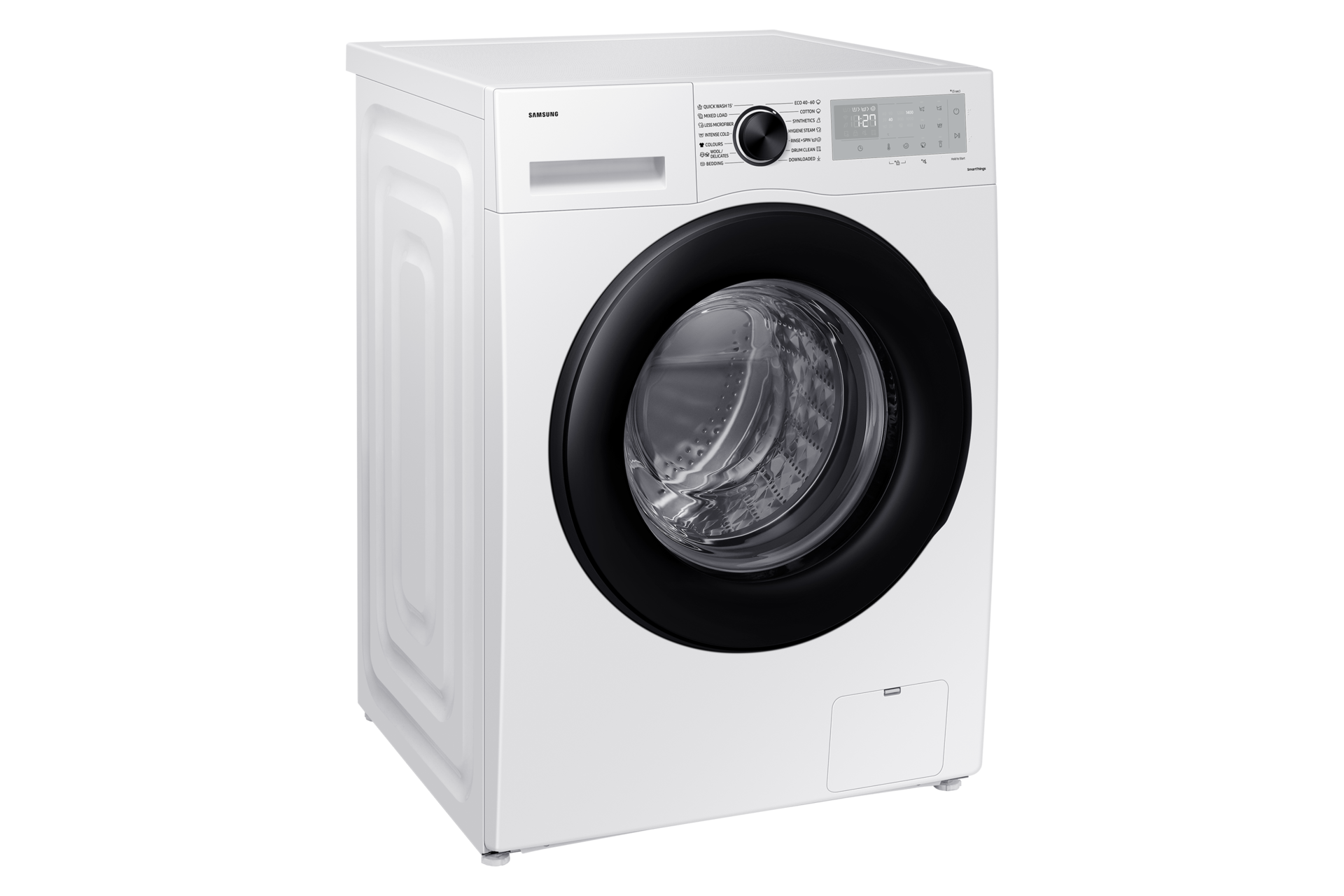 WW5000C Perilica s prednjim punjenjem sa Ecobubble™ tehnologijom WW90CGC04DAHLE L-Perspective White 