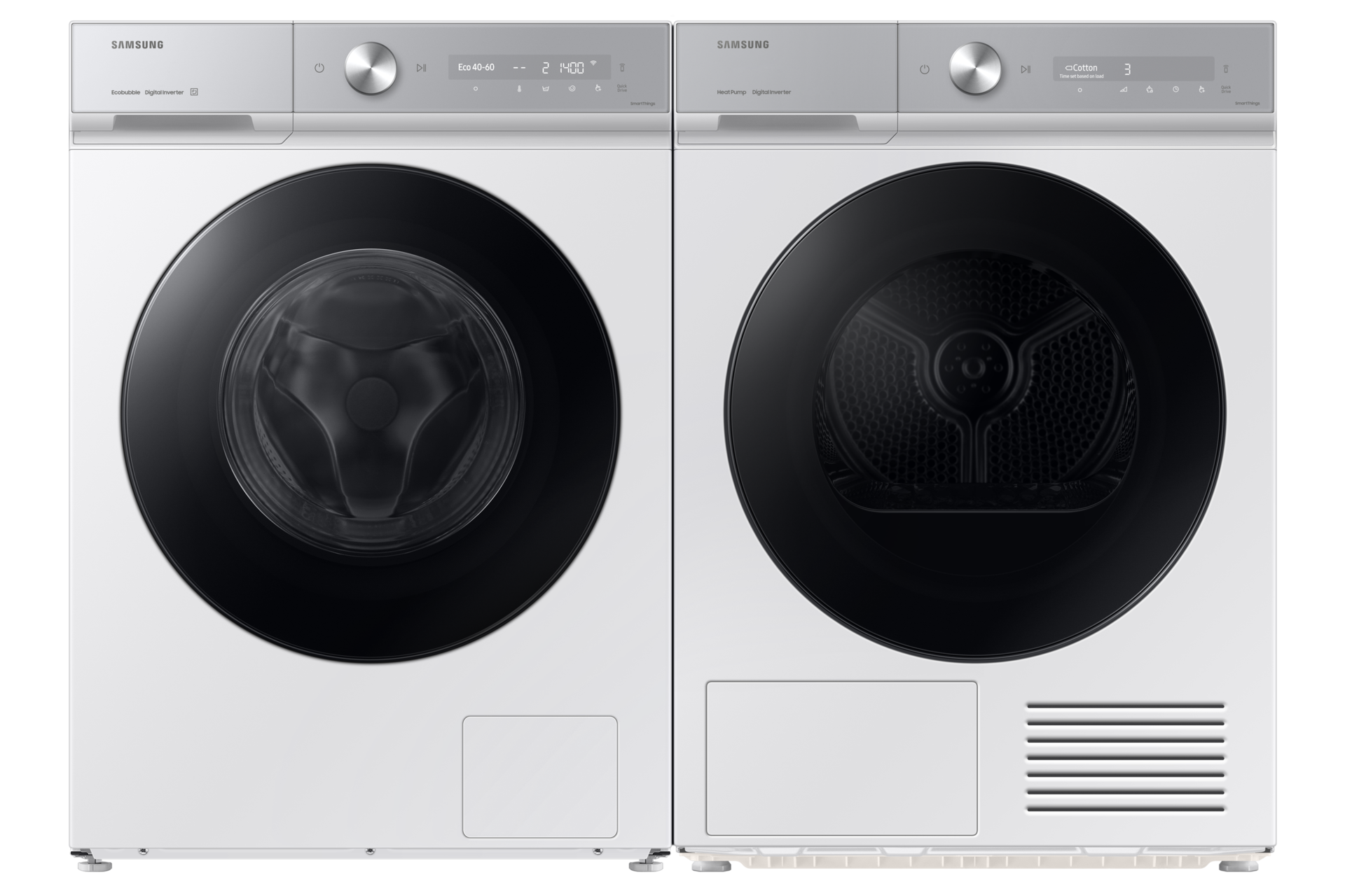 WW8400D Perilica rublja WW11DB8B95GBU4 AI Ecobubble™ i QuickDrive™ tehnologija, 11 kg 1400rpm Front-Pair White 