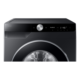 WW6100D Perilica rublja s prednjim punjenjem, A-10% energetskom učinkovitosti i AI Ecobubble™ Panel-Control Black 