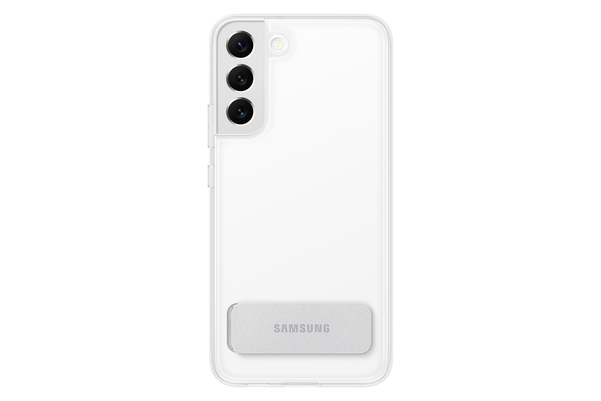 Samsung Galaxy S22+ clear stand cover, átlátszó (EF-JS906CTEGWW)