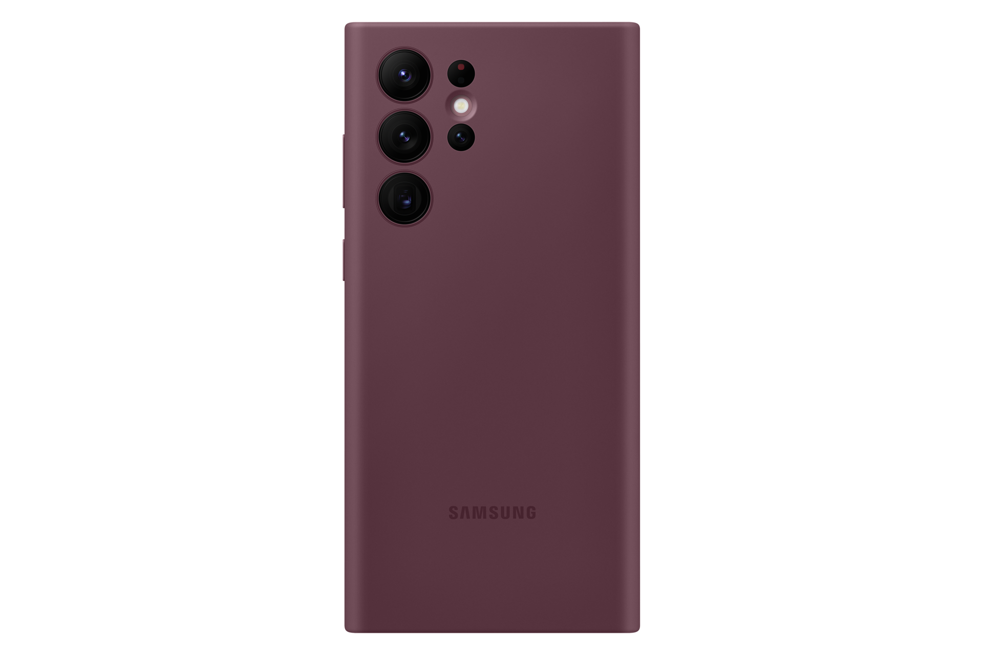 Samsung Galaxy S22 Ultra szilikon védőtok, burgundi (EF-PS908TEEGWW)