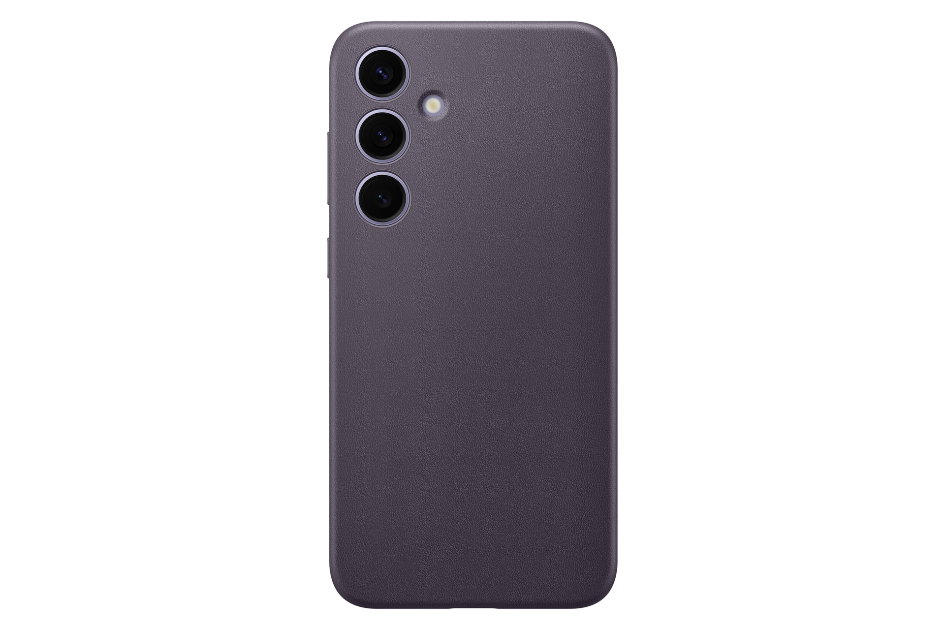 Samsung Galaxy S24+ vegán bőr tok sötét lila (GP-FPS926HCAVW)