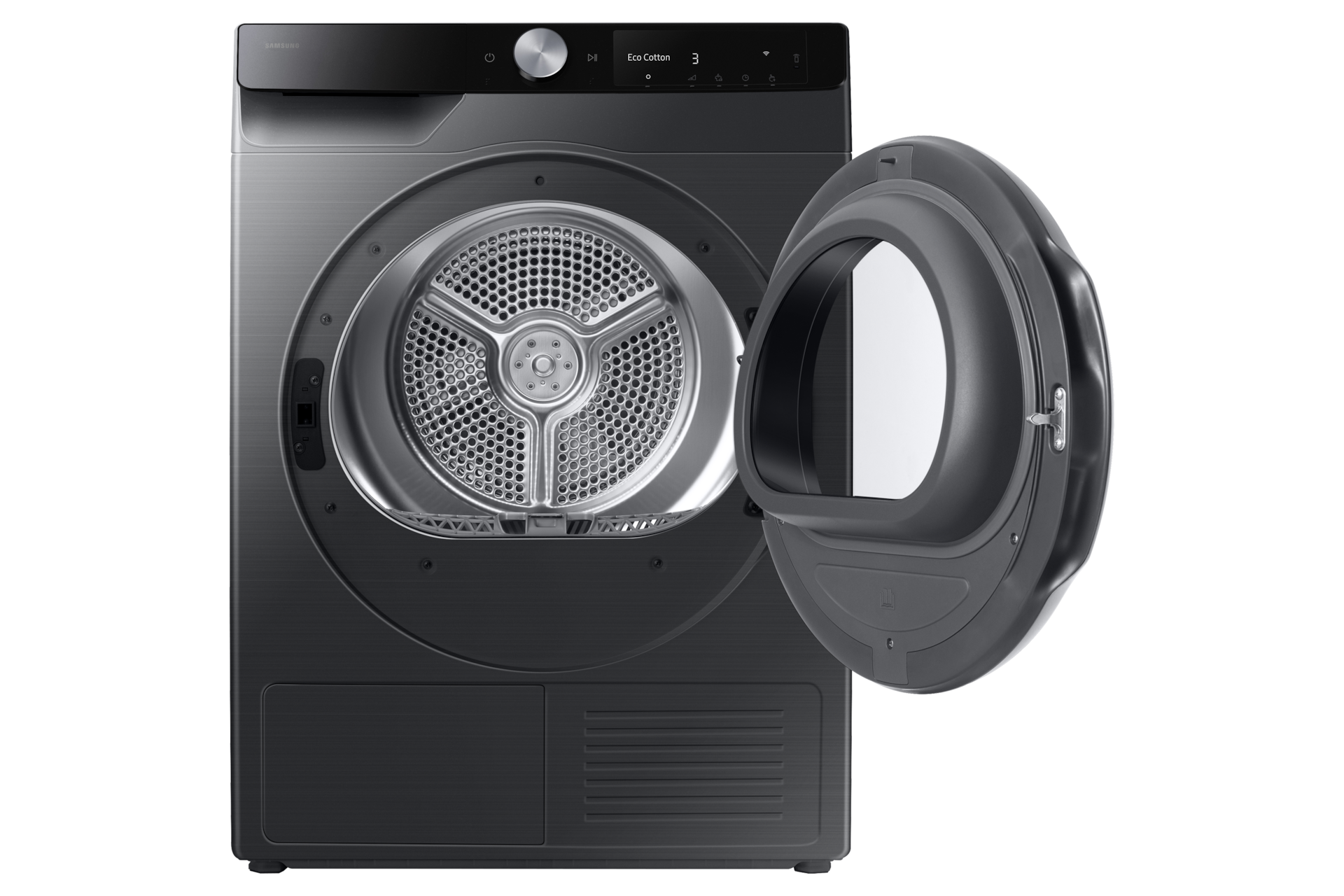 Laundry Dryer with A Energy Efficiency Rating and AI Dry+ Front-Open Black 